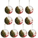 thumbnail image 1 of Fiudx Adornos Navideños de Madera, Diseño de Cabeza de Animal de Doble Cara, Proceso de Sublimación a Alta Temperatura, Decoración Festiva para Árbol, Perfectos para Fiestas de Oficina, 7 Cm de Diáme, 1 of 7