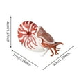 thumbnail image 3 of Prehistoric Sea Creatures Figurine Marrella Animal Figures Educational Ancient Model For Cake Topper School Project Toy Funny Curiosity Toy, 3 of 4