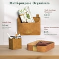 thumbnail image 2 of COCO la Vita Luxury PU Leather Tray, Stylish and Durable Catch-All Organizer for Desk, Vanity, Nightstand, and Kitchen, 2 of 5