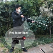 Runzkzy Long Range Shooting Slingshot Outdoor Multifunctional Retractable Catapult with Rubber Bands