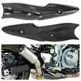 thumbnail image 3 of Compatible with Z900 2017-2019 Motorcycle Exhaust System Middle Link Rod Carbon Fiber Heat Shield Protector, 3 of 5