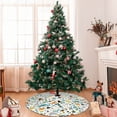 thumbnail image 7 of Lsque Cartoon Dinosaur Print Christmas Tree Skirt, Tree Skirt with Ties or Velcro, Perfect for Holiday Decorations, Halloween, and New Year-36", 7 of 7