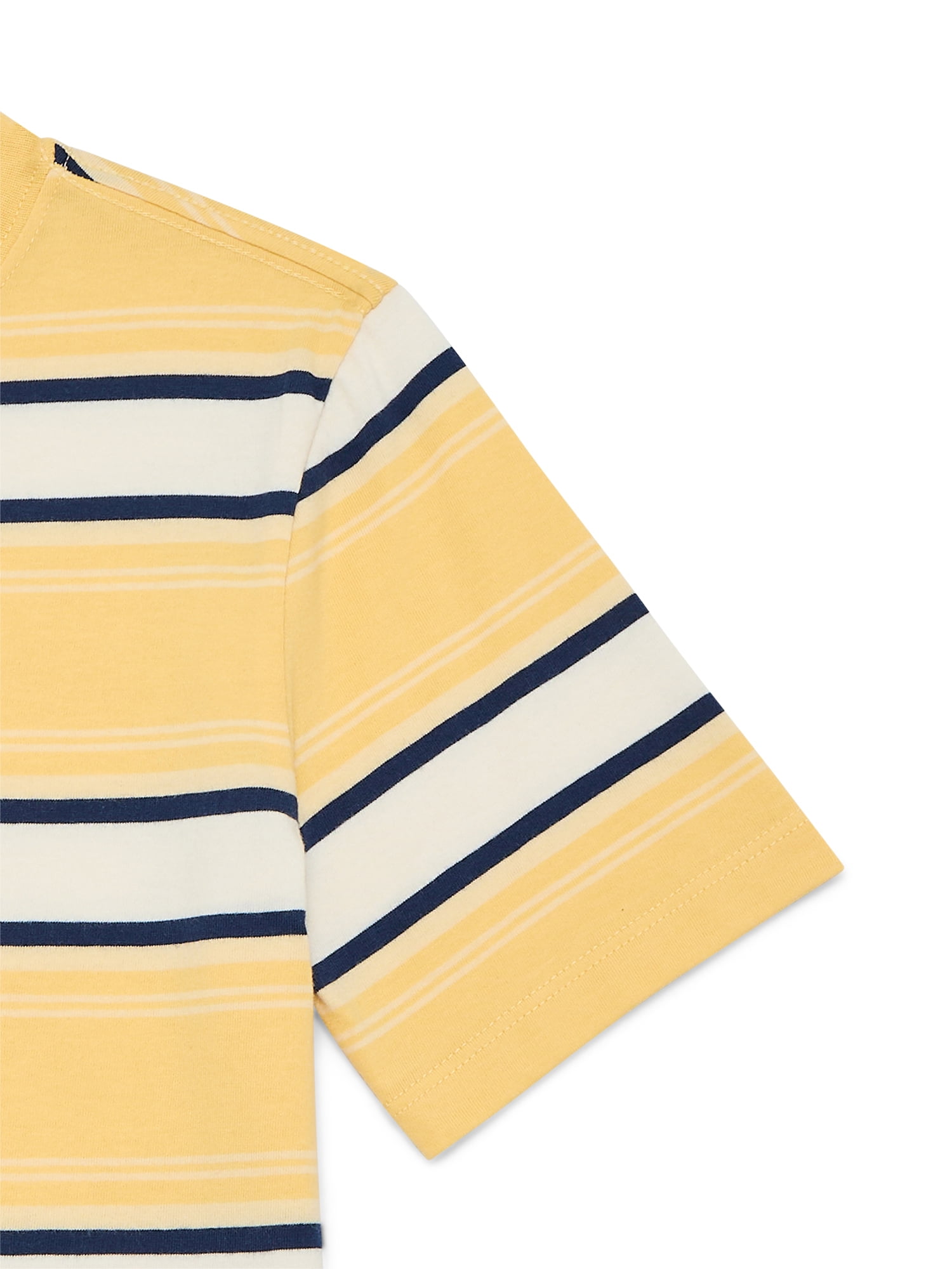 Wonder Nation Boys Short Sleeve Stripe T-Shirt, Sizes 4-18 & Husky