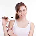 thumbnail image 3 of 8 Packs Travel Folding Toothbrush Portable Charcoal Toothbrush, 3 of 6