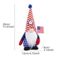 thumbnail image 3 of Regalo de muñeca de gnomo con tema de bandera estadounidense para el 4 de julio (Día de la Independencia del globo), 3 of 5