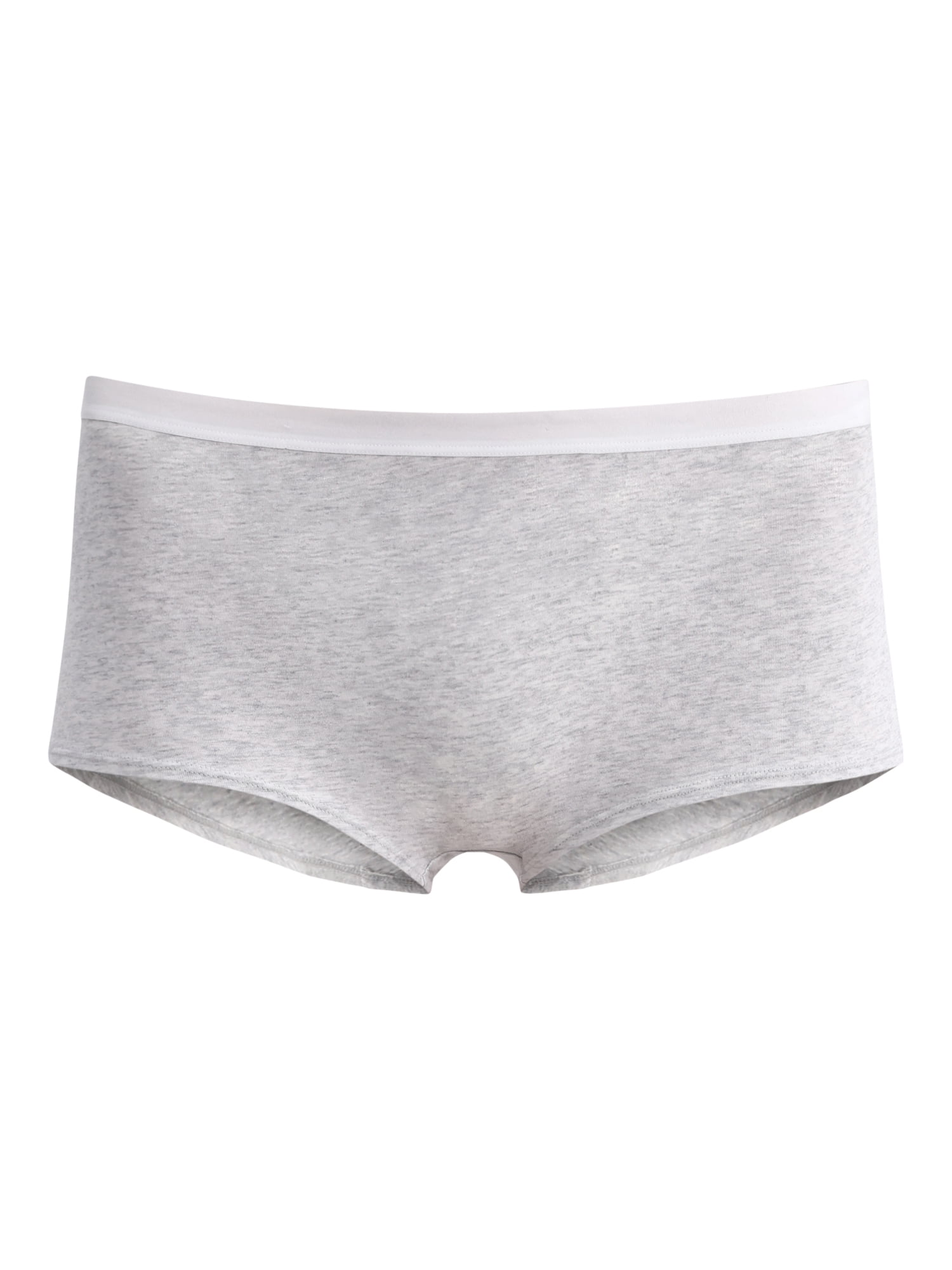 (3 pack) No Boundaries Cotton Boyshort Panty, Women’s and Women’s Plus, Sizes S-XXXL