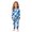 F5-Light Blue, variant on sdbrld Girls Christmas Pajamas Outfit for Kids Long Sleeve Sleepwear Tops and Pants 2Pcs Xmas Holiday PJs Sets Sizes 5-6 Years