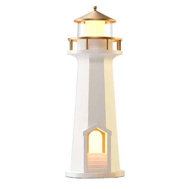 Moon Lamp Projector Night Light,Lighthouse Lamp Decor Night Light Birthday Gifts