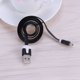 thumbnail image 4 of Cable de carga rápida para Android, duradero, plano, micro USB, de sincronización rápida, para tableta, teléfono inteligente, teléfono celular, reproductor de MP3 (negro), 4 of 7