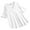 White1, variant on Diufon Womens T Shirts Oversized Summer Casual Short Sleeve V Neck Tunic Tops Soft Pleated Dress Shirts