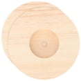 thumbnail image 4 of IFANLANDOR Khaki Wood Lamp Base for Table Lamps with Wire Management 2Pcs, 4 of 8