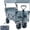 C, variant on Collapsible Wagon Heavy Duty Folding Wagon Cart with Removable Canopy, 4" Wide Large All Terrain Wheels, Brake, Adjustable Handles, Cooler Bag Utility Carts for Outdoor Garden