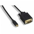thumbnail image 1 of TechCraft USB 3.1 Type C to VGA Cables, 3 Feet Length, Black, 1 of 1