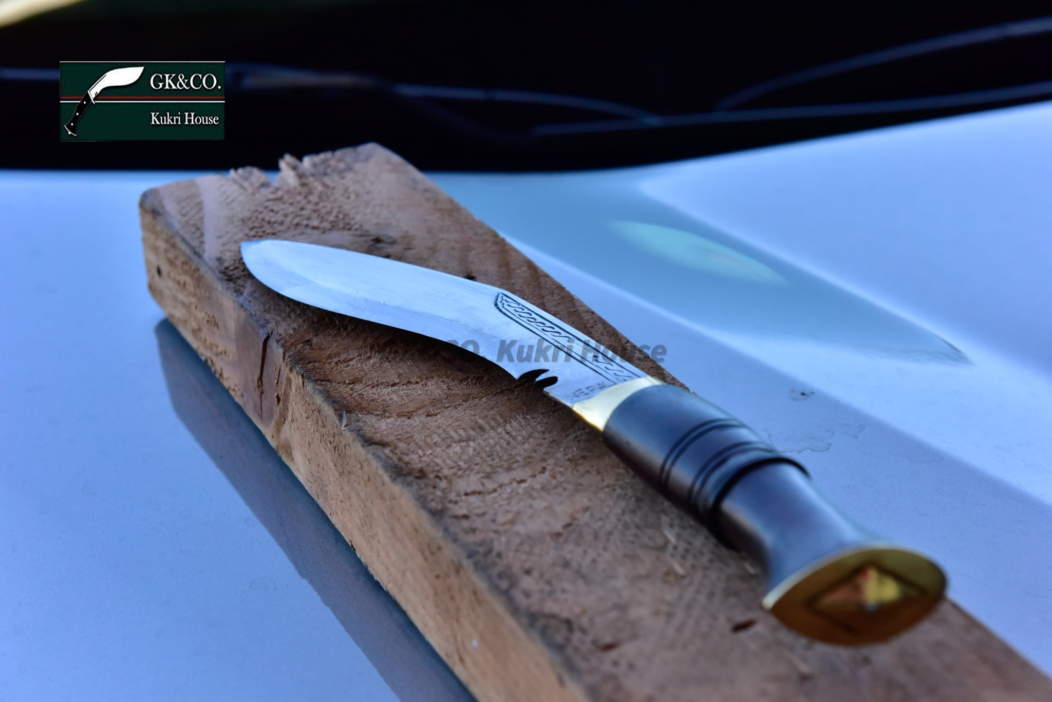 6" Blade Super Mini Jungle Kukri / Khukuri- Kitchen Knife- Handmade in Nepal by GK&CO. Kukri House