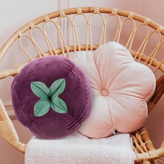 Phenofice Fruit Shaped Plush Throw Pillow Decorative Cushion for Sofa, Bed, and Bedroom Comfort