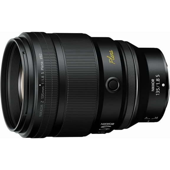 Nikon NIKKOR Z 135mm f/1.8 S Plena Lens with 11-Rounded-Blade Aperture, Weather-Sealed for Protection