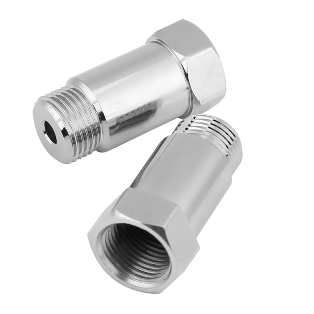 Espaciador de sensor de oxígeno, 2 piezas 45 mm M18*1,5 Espaciador extensor de sensor de oxígeno de verificación Espaciador extensor de sensor Eficiencia óptima