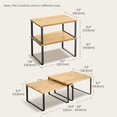 thumbnail image 2 of Behome Cabinet Organizer Shelf set of 2, Stackable Expandable Counter Shelf Rack, Kitchen Counter Rack Shelves Riser for Plate Dish, Cup Mug, Spice, 2 of 6