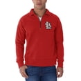 thumbnail image 1 of St. Louis Cardinals - Cross Check 1/4 Zip Pullover Sweater, 1 of 1