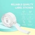 thumbnail image 4 of JADENS Label Maker Tape, Transparent Thermal Label Self-Adhesive Label Tape, 14x40mm, 160 pcs/Roll, 4 of 6