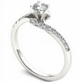 thumbnail image 2 of 1/2 Carat T.W. Diamond Solitaire 14KT White Gold Engagement Ring, 2 of 5