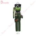 thumbnail image 5 of Disfraz de Cosplay del juego de anime Valorant, nuevo héroe Skye, conjunto de pantalones y top con peluca, ropa para fiesta de carnaval y Halloween, juego de rol, 5 of 5