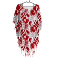 thumbnail image 4 of Halloween Shirt For Women Funny O Neck Short Sleeve Halloween Clothes Gift Splatter Top, 4 of 4