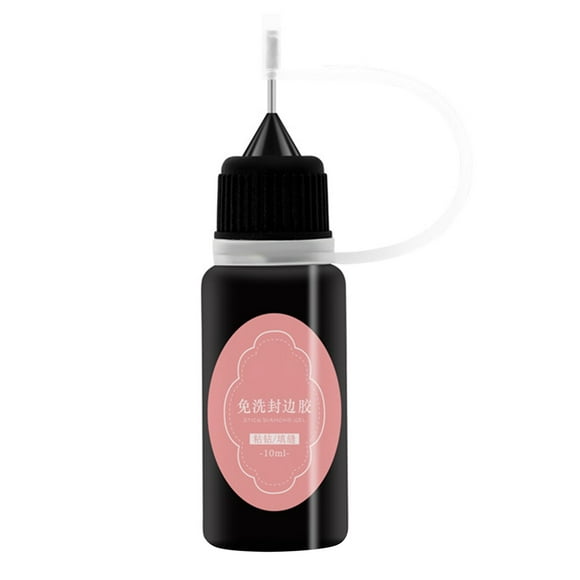 VOKE Fingernail File Stamp Nail Design Template Nail Extension Foil Gel Brush Manicure Wash Edge Glue Soft Man Caulking Glue Vigorously Sticky Drill Glue Nail Shop Special Nail Glue 10ml