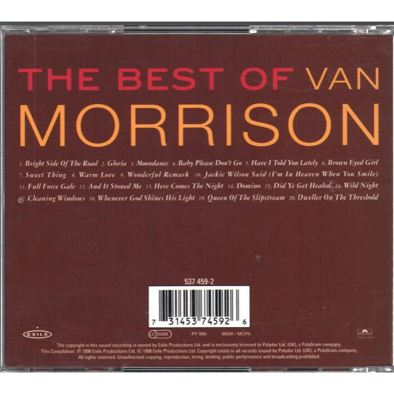 The Best of Van Morrison [Mercury] (CD) by Van Morrison - Walmart.com