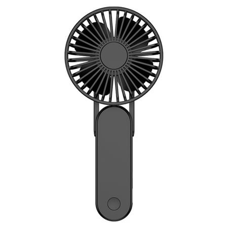 

Handheld USB Fans Electic Mini Portable Outdoor Fan Rechargeable Foldable USB fan mini fan home office travel convenient USB rechargeable Foldable Black