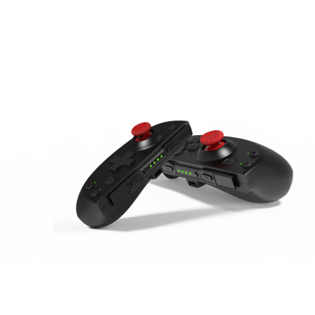 Motion Controllers pair with a USB Type-C Charging Cable & Joy-Con Alternative compatible with Nintendo Switch - Black