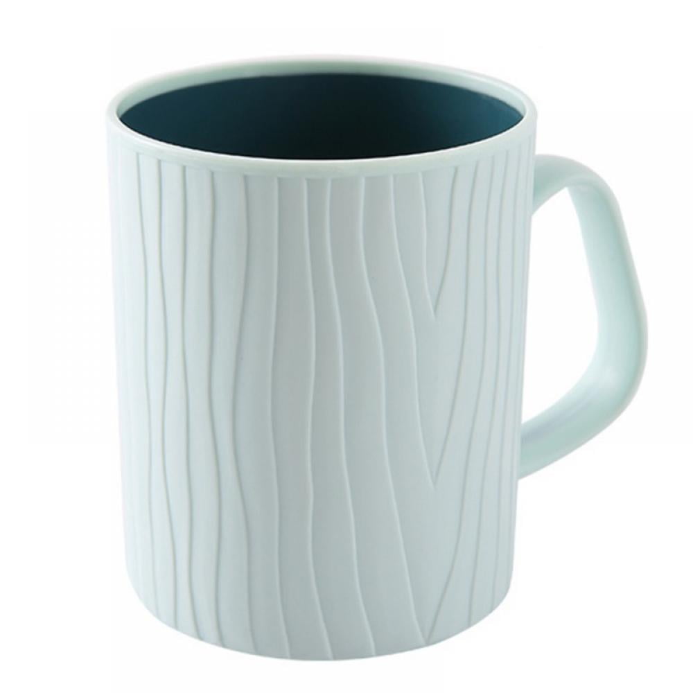4 Pieces Portable Mug Melamine Plastic Coffee Cup Hot Water Milk Tea Cup 