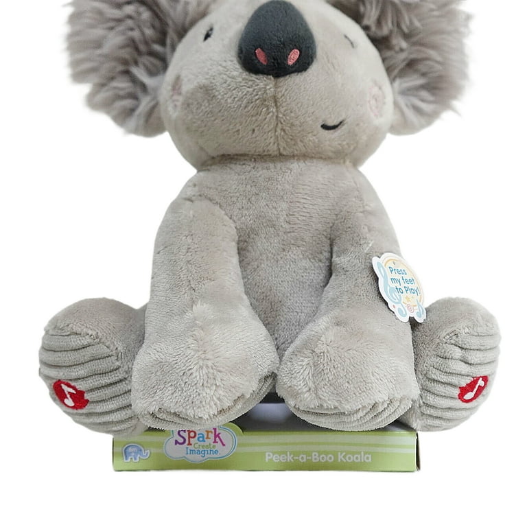 Spark Create Imagine Peek-a-Boo Grey Koala, for All Ages - Walmart.com