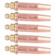 thumbnail image 4 of uds puntas de corte boquillas de soldadura de Gas propano isobárico divididas consumibles de antorcha para máquina G03-5 #, 4 of 9