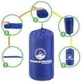 thumbnail image 4 of Wakeman Outdoors Cold Weather Lightweight Compact Mummy Sleeping Bag for Camping and Backpacking Rated to 25°F, Blue, 4 of 7