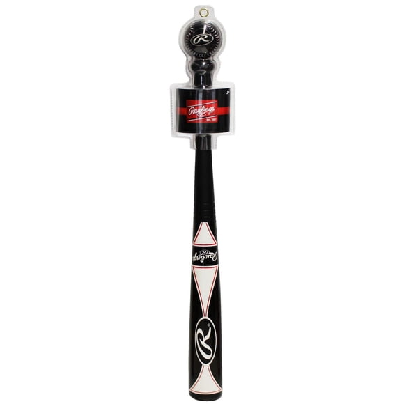 Rawlings Toy Foam Baseball Bat and Ball - Black
