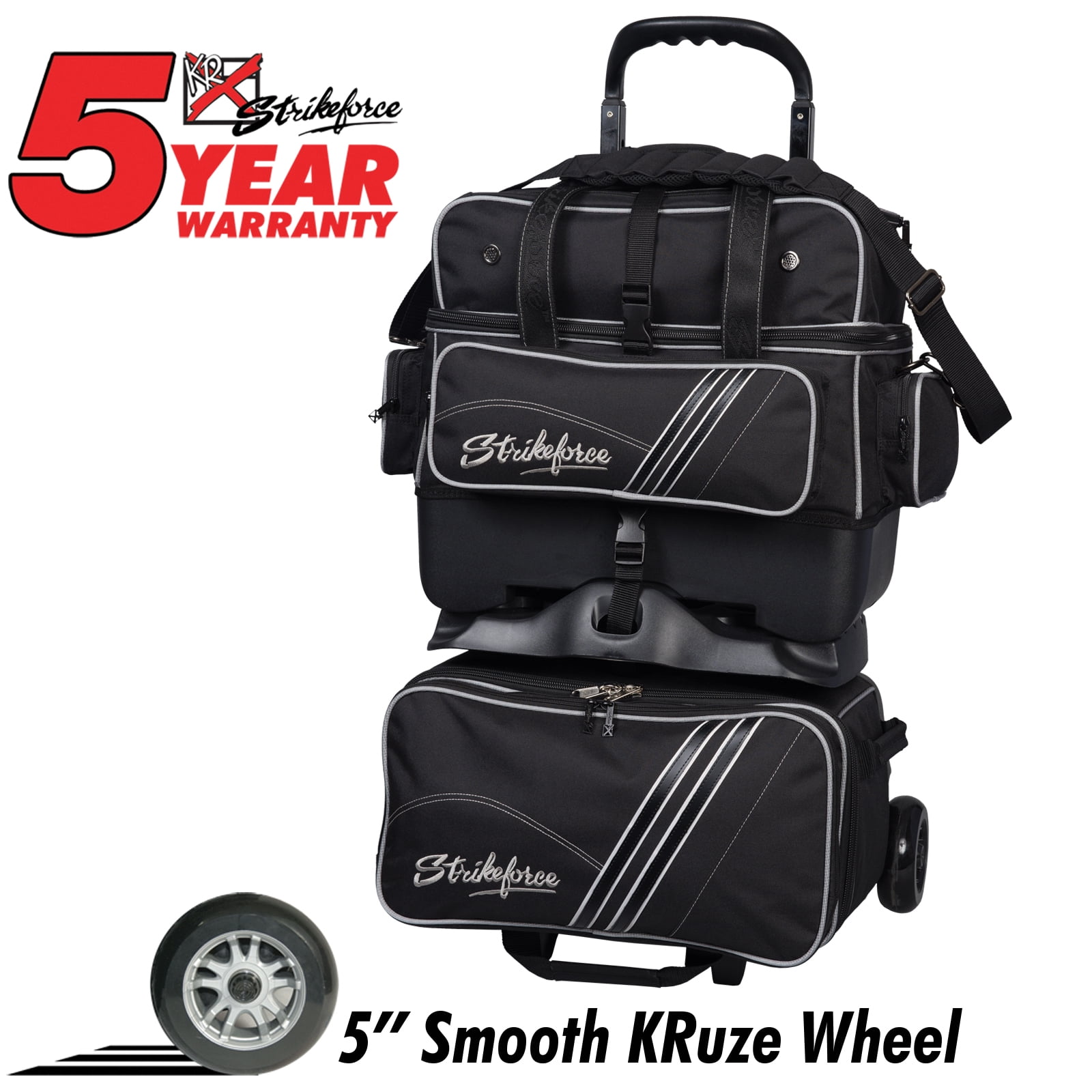 KR Strikeforce LR4 Sport 4 Ball Roller Black