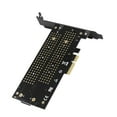 thumbnail image 4 of Adaptador M.2 Dual Hugo Tarjeta de expansión dual PCI-E NVME Hugo Tarjeta de expansión dual PCIE NVME, 4 of 10
