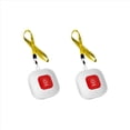 thumbnail image 2 of 2X Tuya WiFi Smart SOS BotóN de Llamada Wireless Caregiver Buscapersonas TeléFono Transmisor de Alerta BotóN de Llamada de Emergencia para el Paciente, 2 of 5