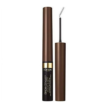 L'Oreal Paris Cosmetics Brow Stylist Boost and Set Brow Mascara, Dark Brunette, 0.1 Fluid Ounce