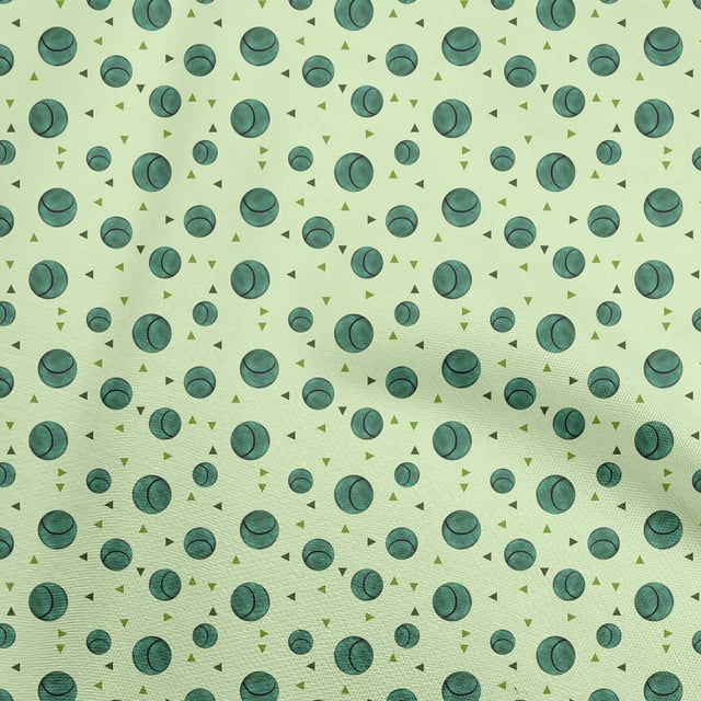 oneOone Viscose Chiffon Mint Fabric Sports Quilting Supplies Print Sewing Fabric By The Yard 42 Inch Wide