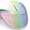 Pink - Pink Mirror, variant on Extra Oversized Curved Shield Robotic 80s Sport Sunglasses White - Blue Mirror
