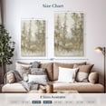 thumbnail image 4 of Elephant Stock Thicket Of Trees Ii Wall Art - Vertical Canvas Wall Art - Living Room Wall Decor - Abstract Canvas - Beige And Gold Decor By Tim O'toole - 24" x 36", 4 of 8
