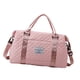 thumbnail image 1 of Bolsa de gimnasio deportiva, bolsa de transporte, bolsa de equipaje, duradera, impermeable, bolsa para la noche, bolsa de viaje, Rosa, 1 of 9