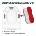 thumbnail image 4 of 8Pcs Toilet Seat Bumpers for Bidet, Toilet Seat Spacers for Bidet, Self Adhesive Toilet Seat Risers , Plastic Toilet Bumpers for Seat, 4 of 6