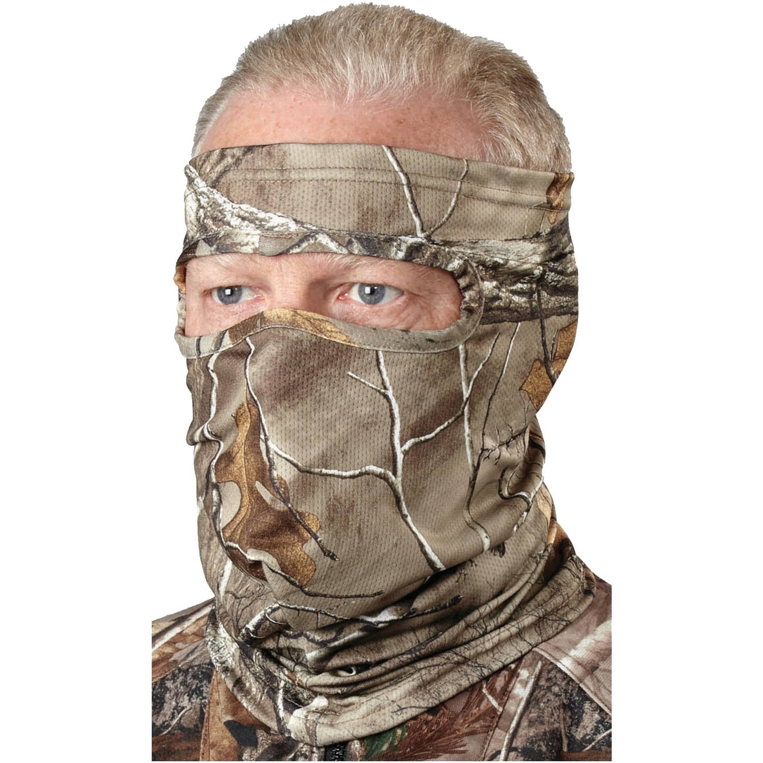 Carlton's Calls Scent-A-Way Silver 3 4 Insulated Face Mask, Hunters Specialties, Realtree Xtra by Hunters Specialties