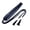 Navy, variant on Women's Metal Braided Belt Fringe Rope Tie Belts for Dress Braided Holeless Woven Medium Boho Bohemian Slim Date Night Tassel Cute Spring Umber One Size