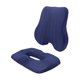 thumbnail image 3 of Cojín de respaldo y asiento Respaldo Almohadilla de asiento para silla de juegos de viaje Silla de escritorio Azul, 3 of 9