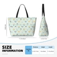 thumbnail image 3 of Goofa Different Breeds of Dogs Print Beach Bags Waterproof Beach Tote Bag Zipper Sandproof Swim Pool Bag Large Tote Beach Vacation Travel, 3 of 6