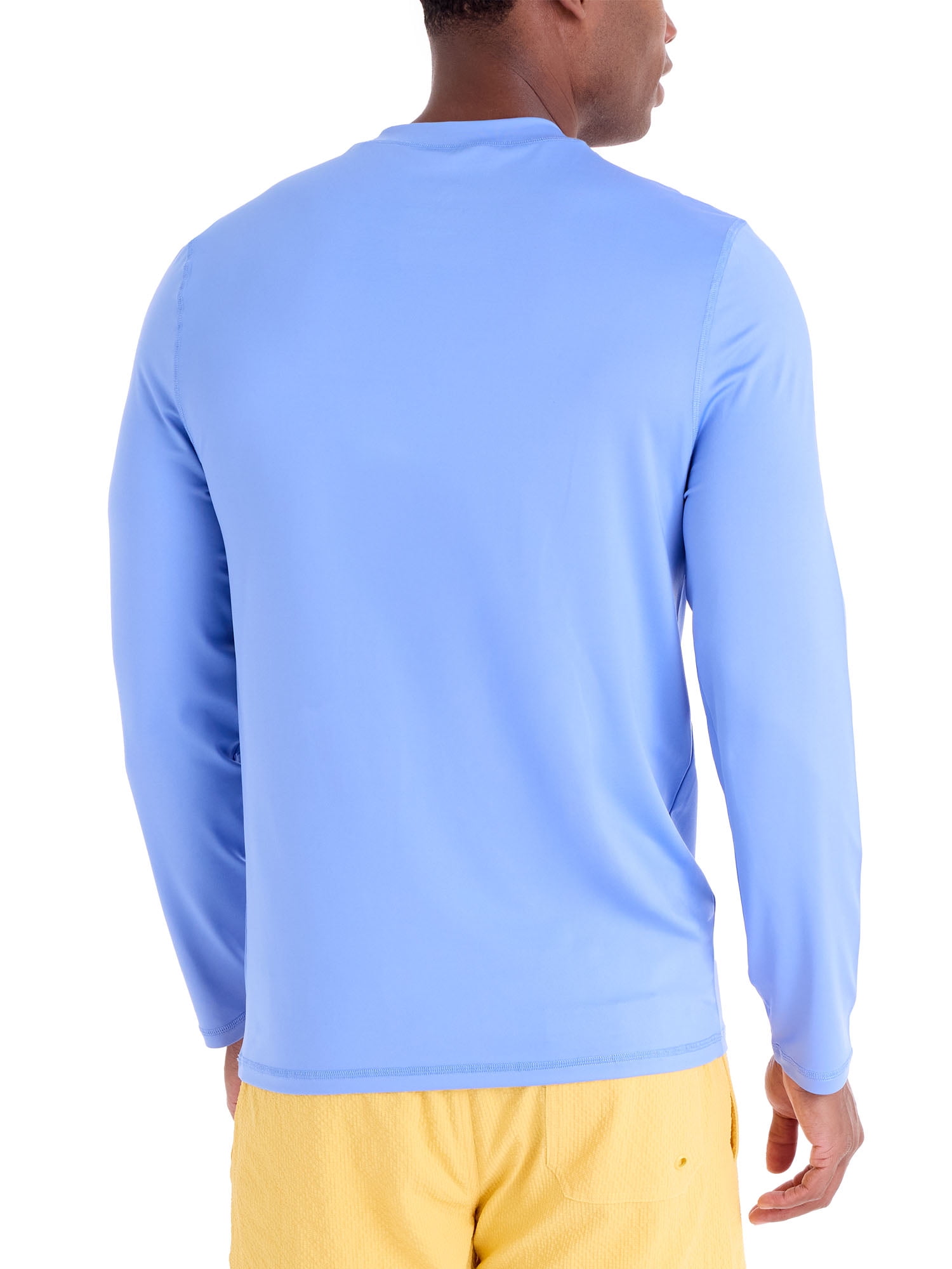 U.S. Polo Assn. Men's Blue Netural LS Sun Shirt , S